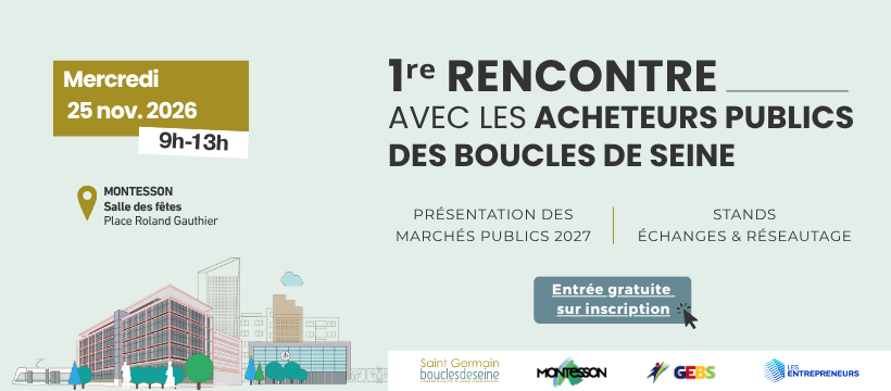 1ʳᵉ RENCONTRE avec les acheteurs publics des boucles de seine