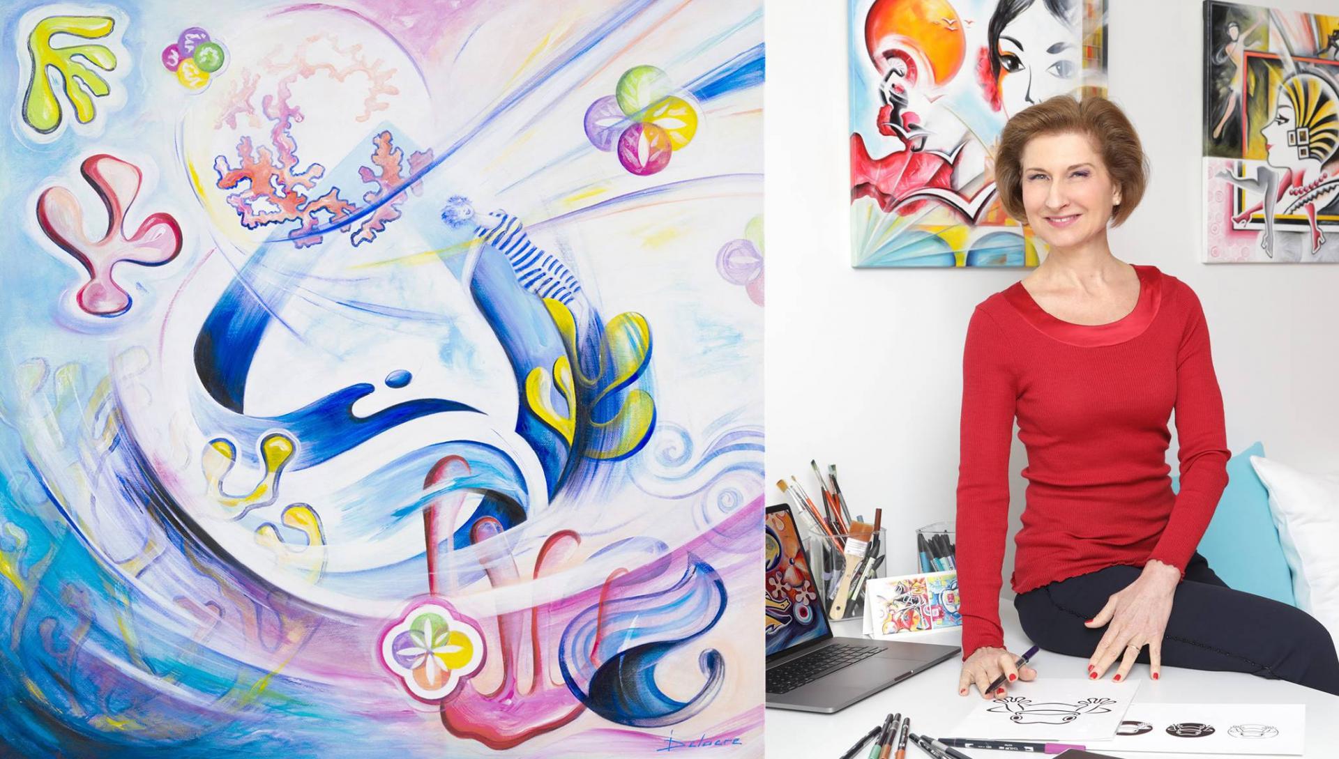 INVITATION EXPOSITION ISABELLE DELACRE