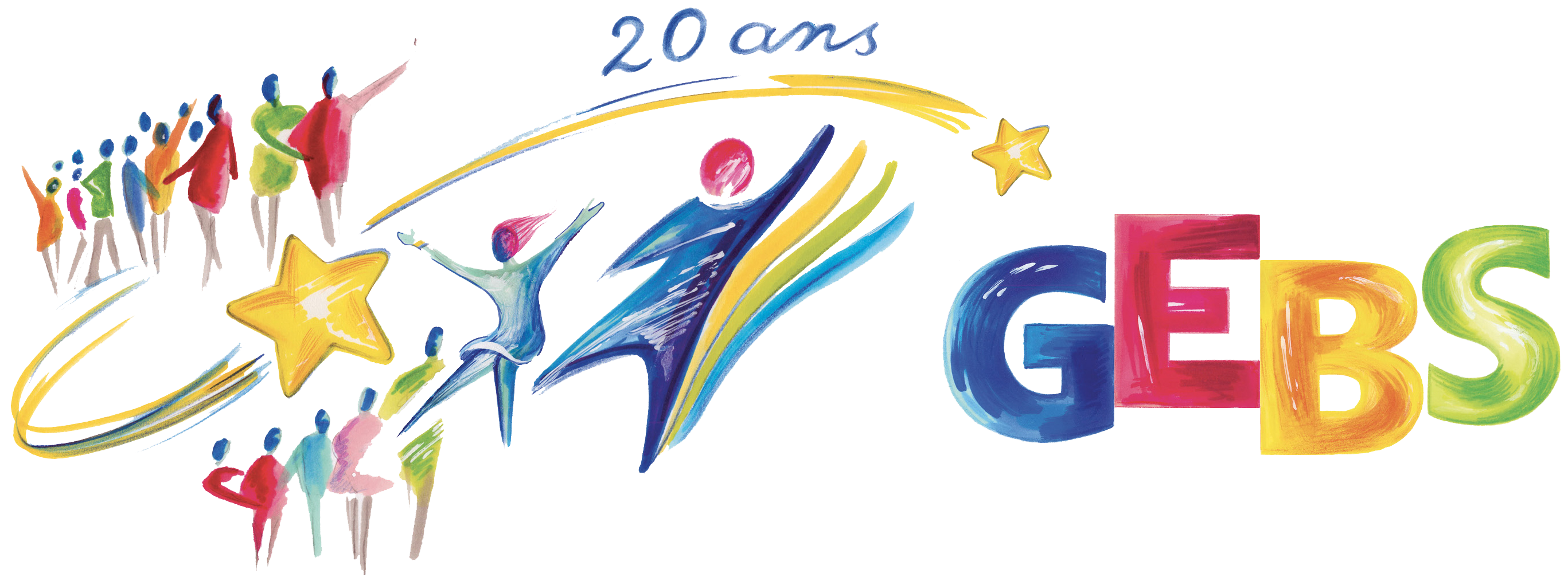 Logo GEBS 20 ans